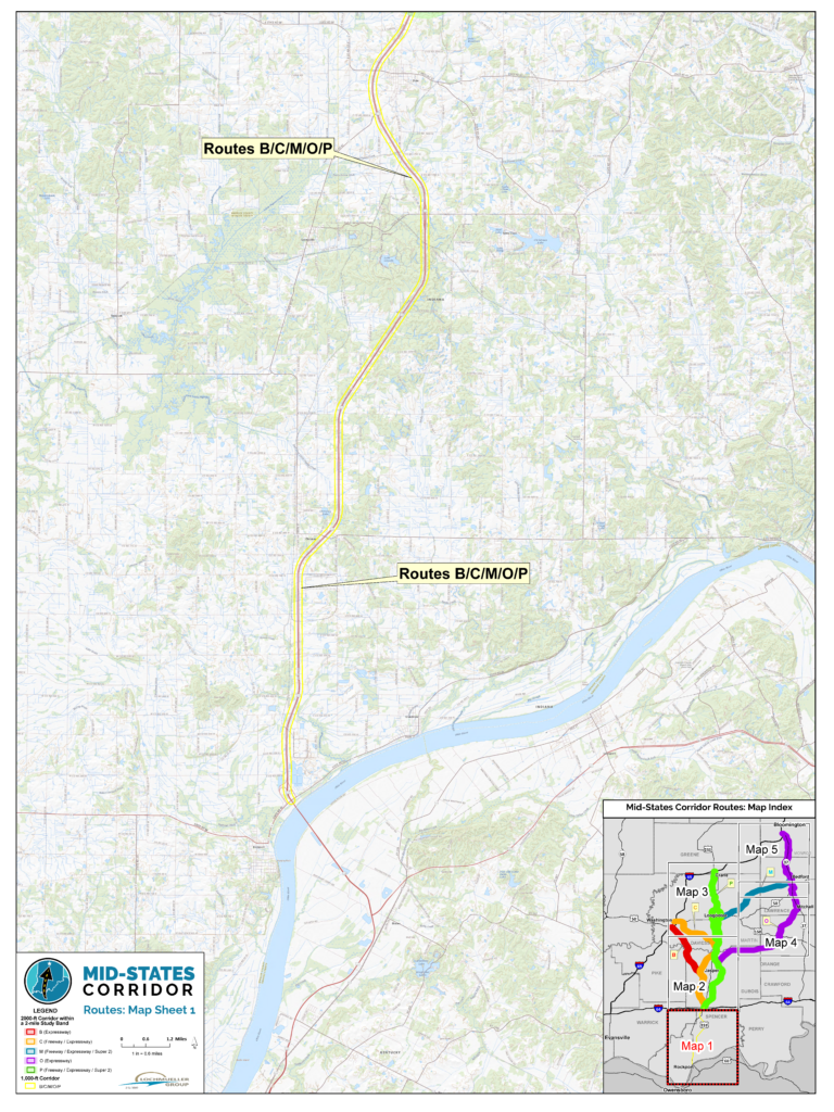 Project Maps – Mid-States Corridor