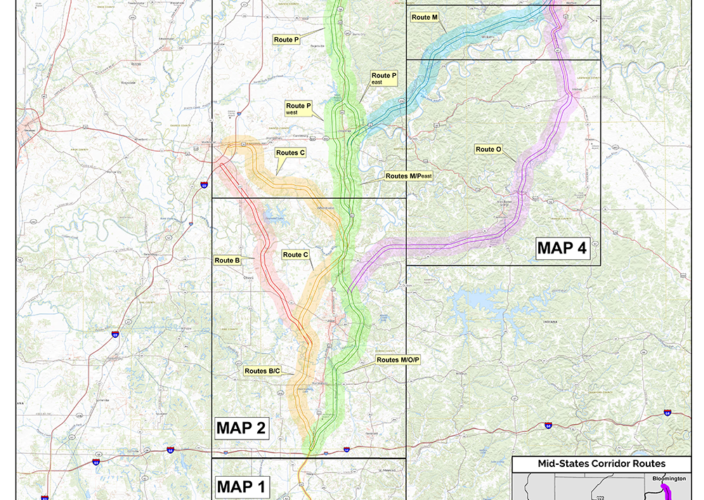 Project Maps – Mid-States Corridor